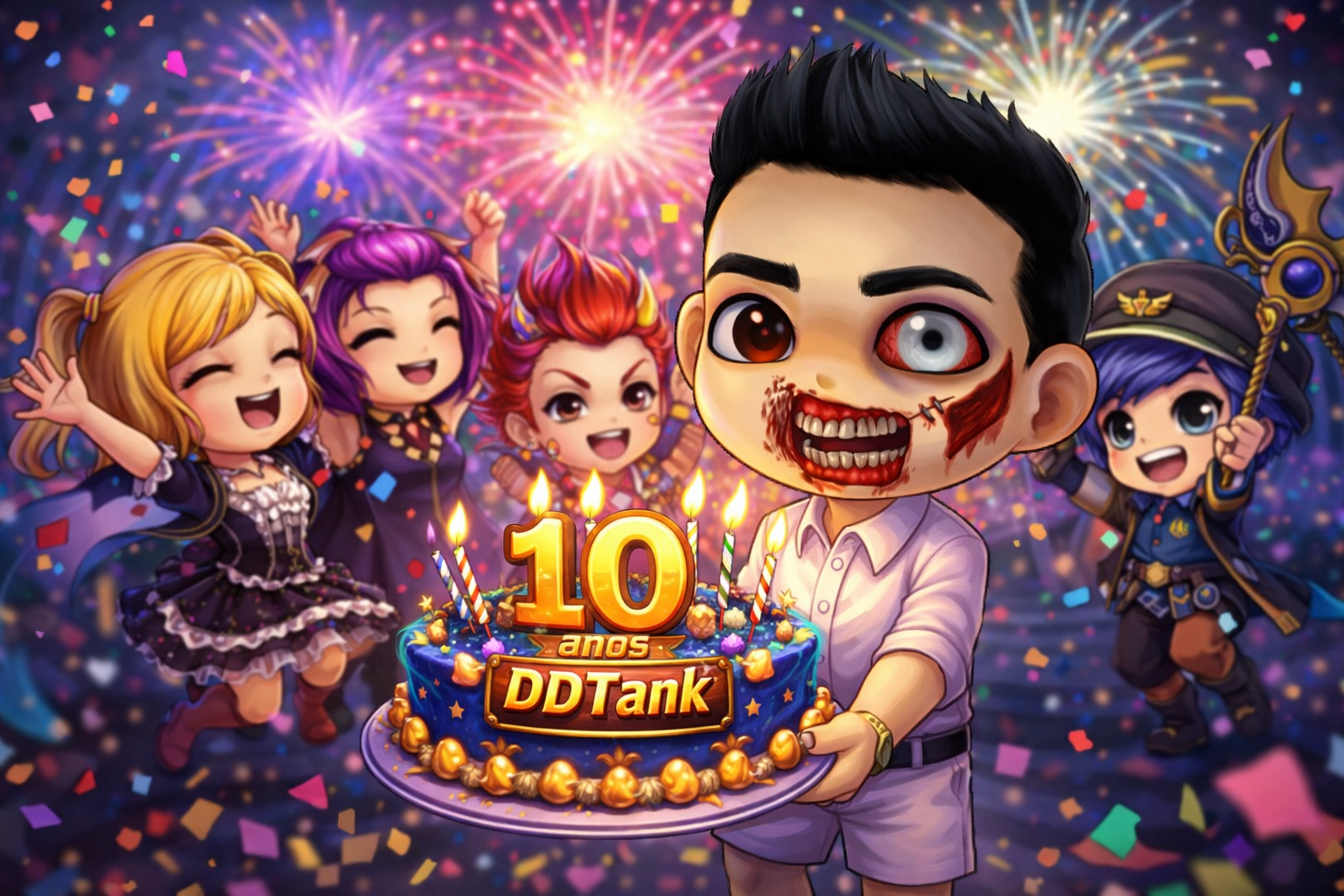 10 anos de DDtank Walker